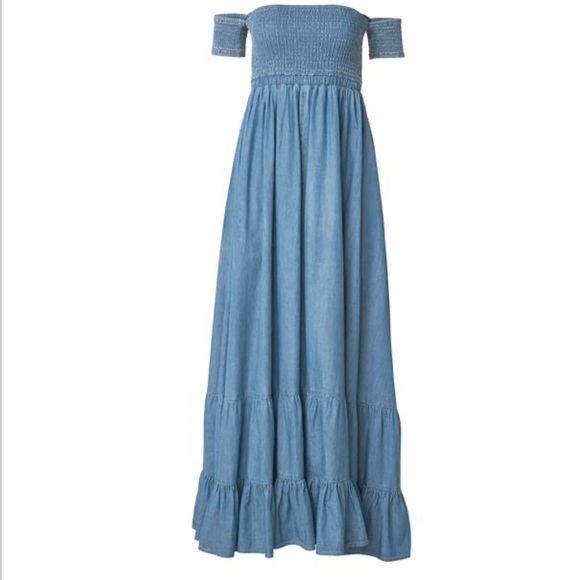 VENUS Chambray denim maxi dress XS - Picture 5 of 5